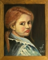 PORTRAIT OF A GIRL IN BLUE
40 x 30 Canvas, oil, 2006