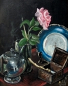 STILL-LIFE WITH A BLUE PLATE
50 x 40 Canvas, oil, 2006